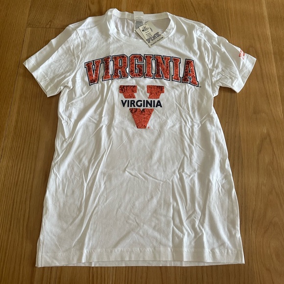 Pink VS Collegiate Collection UVA Shirt | Pink University of Virginia Tee NWT - Picture 10 of 10